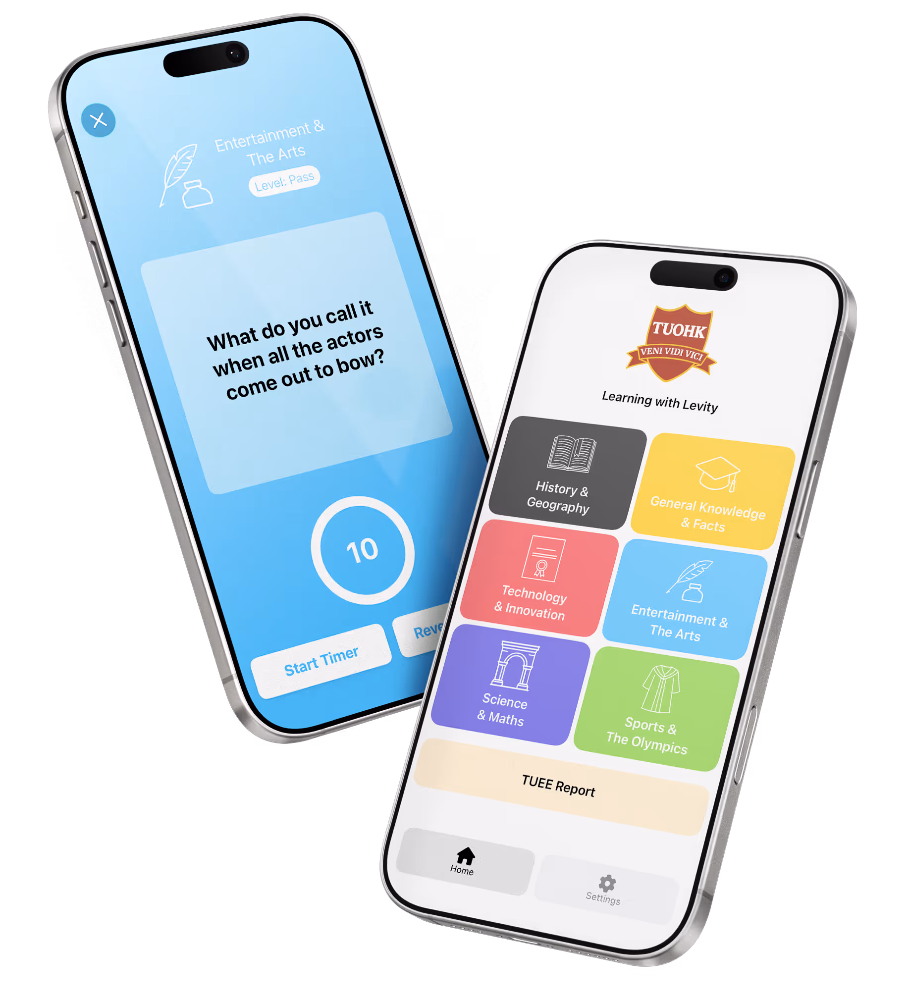 TUOHK app on phone